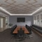 Ekena Millwork 638W x 638H x 14T Large Fowler Decorative Fretwork Wood Ceiling Panels, Hickory CELW60X60X0250FLRHI - alternate 7